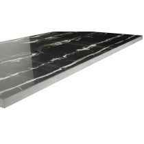 MARBLE - 12X24, BLACK SILK, POLISHED